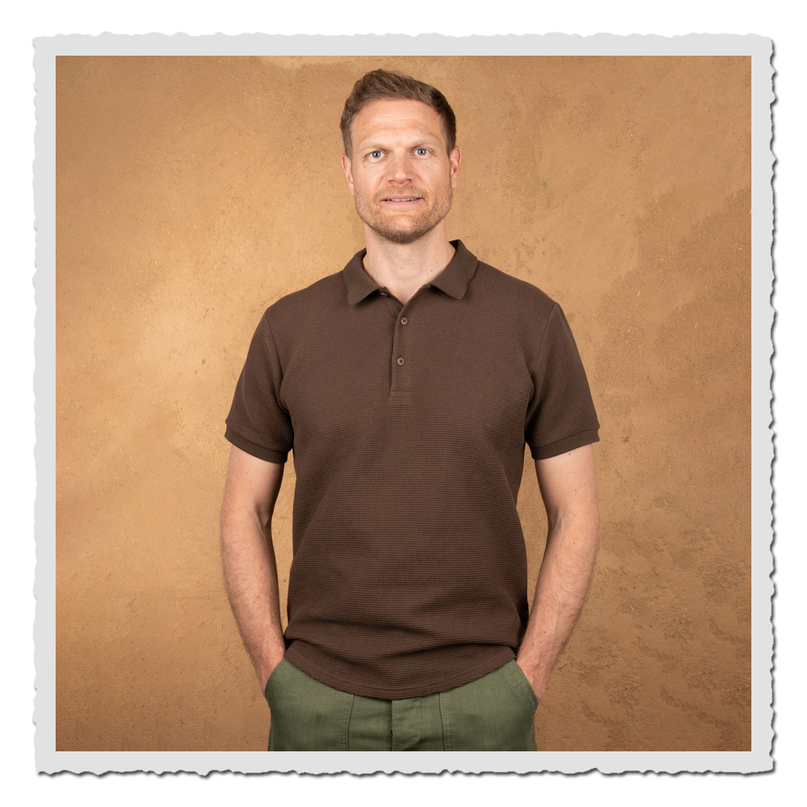 1963 Polo Shirt Royal Brown